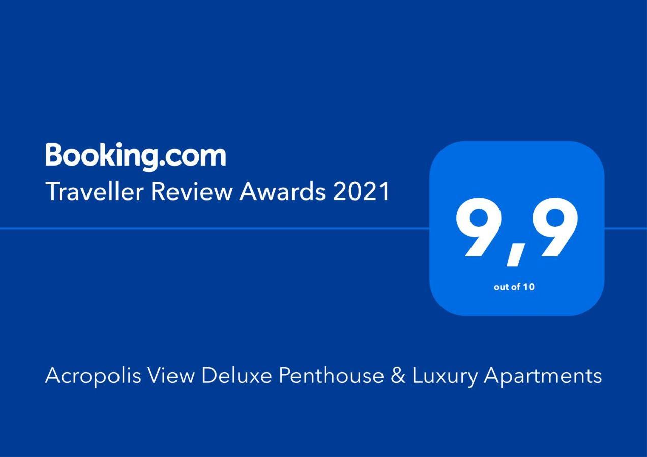 Acropolis View Deluxe Penthouse & Luxury Apartments Ateny Zewnętrze zdjęcie